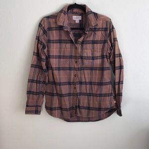 Carhartt Sparrow Heather Rugged Flex Hamilton Flannel Shirt